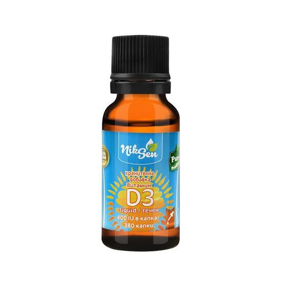 VITAMIN D3 LIQUID 400 IU IN A DROP